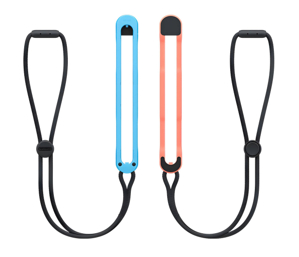 Nintendo Joy-Con 2 Strap Pair Light Blue/Light Red - 1330131 - zdjęcie